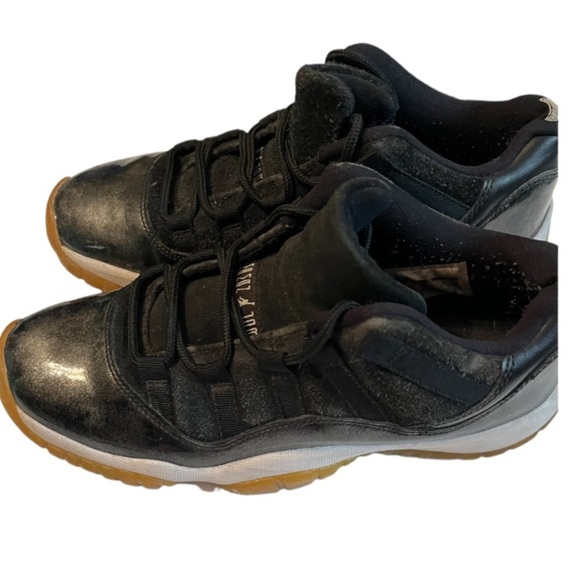 Nike Air Jordan 11 Retro Low Barons Youth Boys Size 6Y/7.5W Black (528896-010)GS - Picture 6 of 10